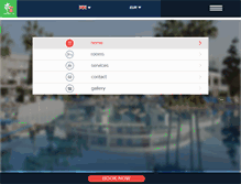 Tablet Screenshot of beachclub-agadir.com
